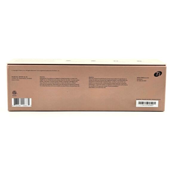 T3 SINGLEPASS SMOOTH X Professional Flat Iron with Extra-long Plates Pink New - Picture 12 of 12